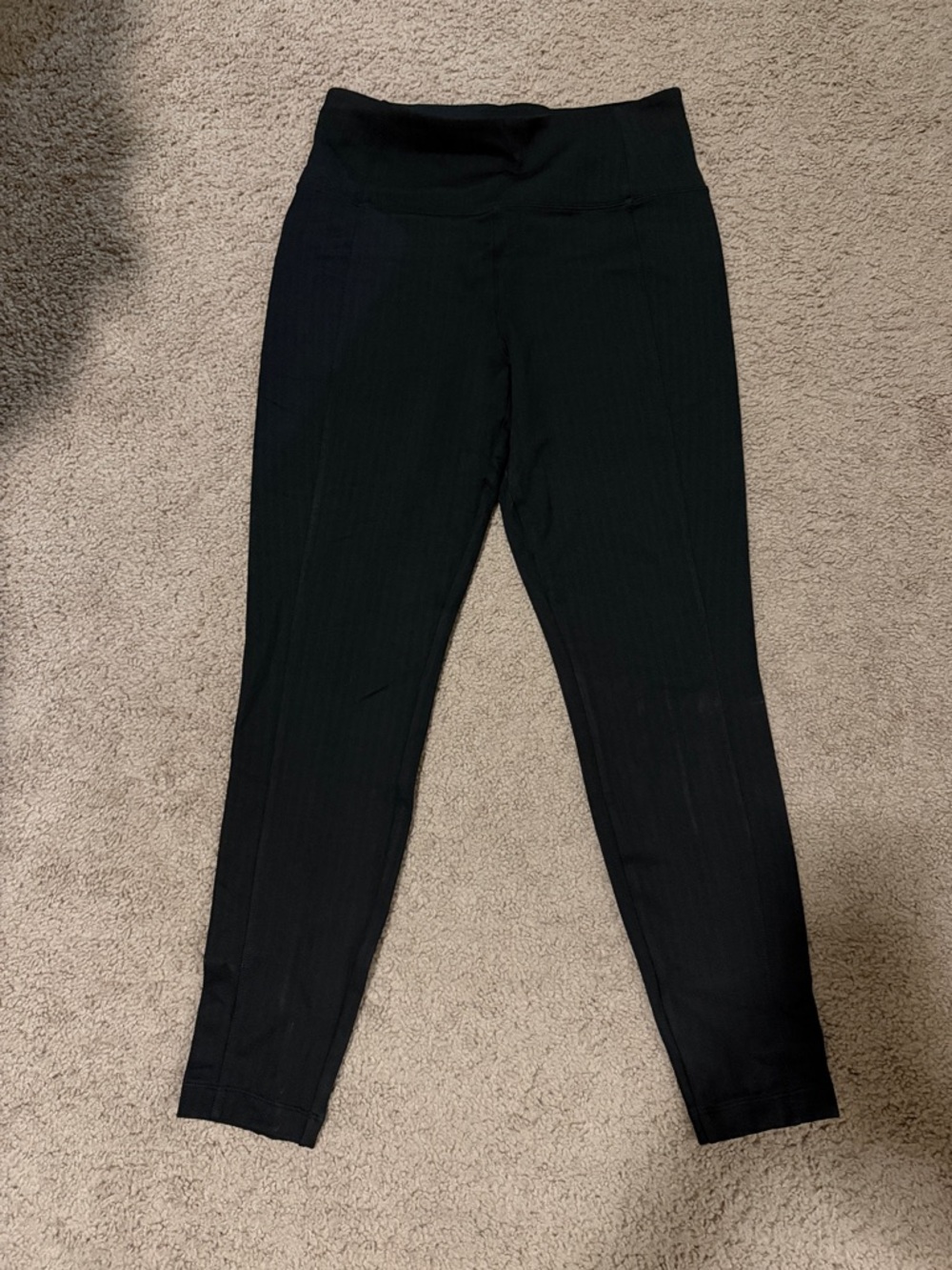 Athleta Black Delancey Herringbone Tights